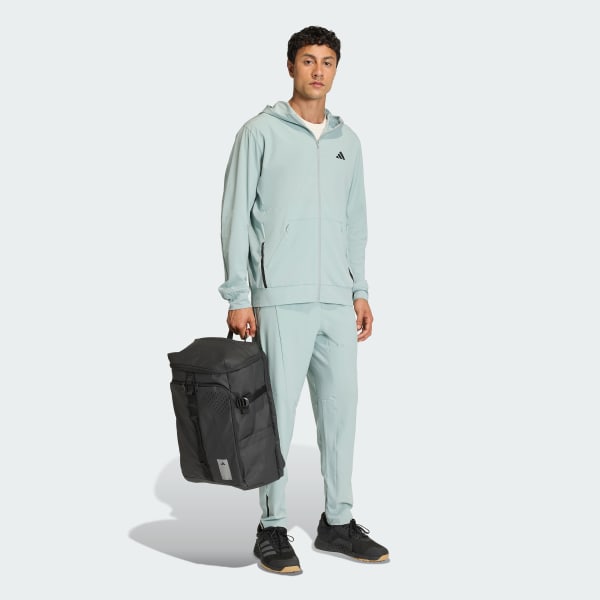 Verde CAMISOLA COM CAPUZ D4T WORKOUT FULL-ZIP