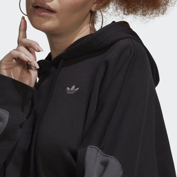 Svart HOODIE UV684