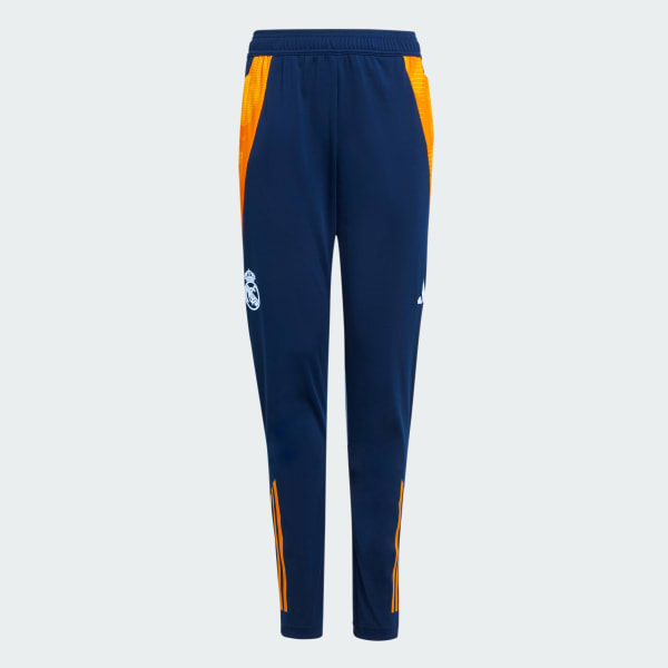 Niebieski Spodnie Real Madrid Tiro 24 Competition Training Kids