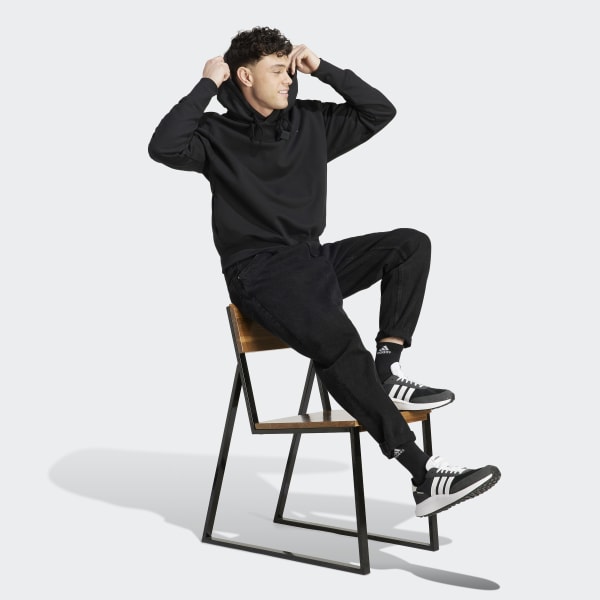 Black Parley Hoodie (Gender Neutral) CT081
