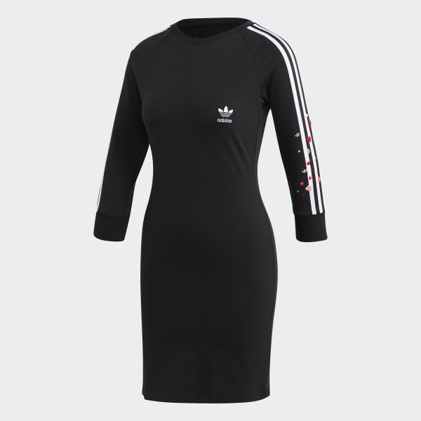 adidas 3-Stripes Dress - Black | adidas 