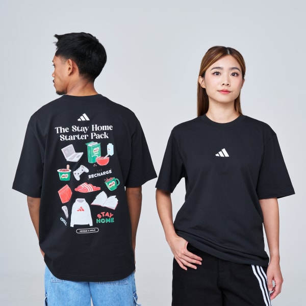 Black adidas x MILO: The Stay Home Starter Pack