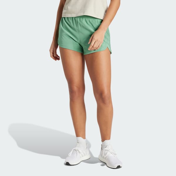 Gron Pacer Training 3-Stripes Woven High-Rise shorts