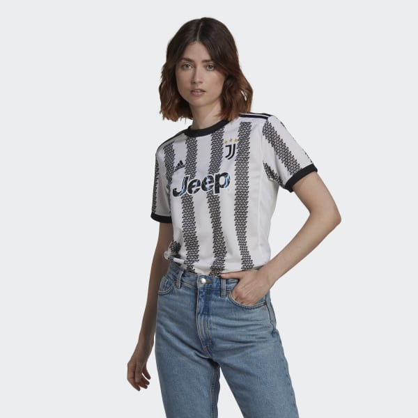 Blanco Camiseta Uniforme Local Juventus Mujer 22/23 T1924