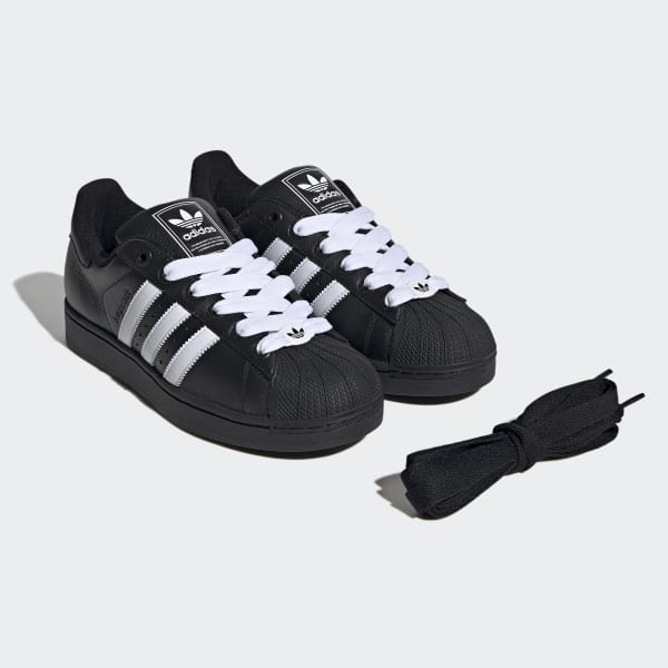 ★★Adairs★★ Superstar II Black White JI3538 Superstar_II_Shoes_Black_JI353