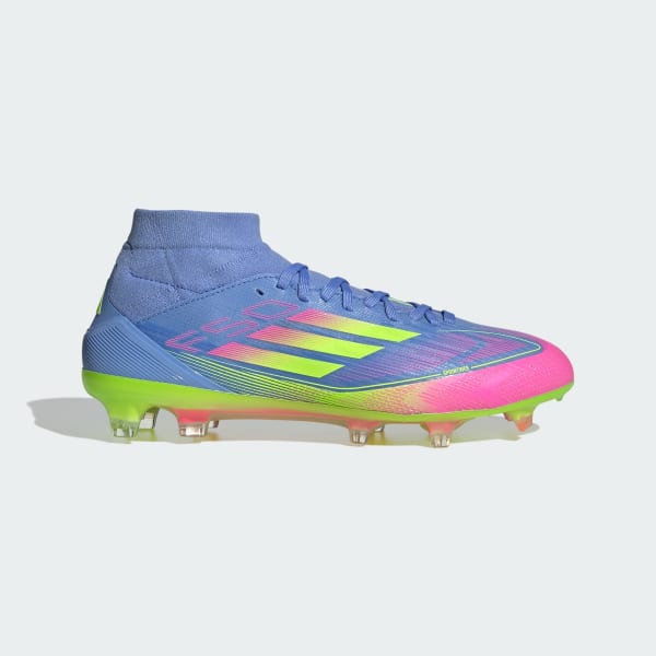 Bleu Chaussure mi-montante F50 Pro Terrain souple