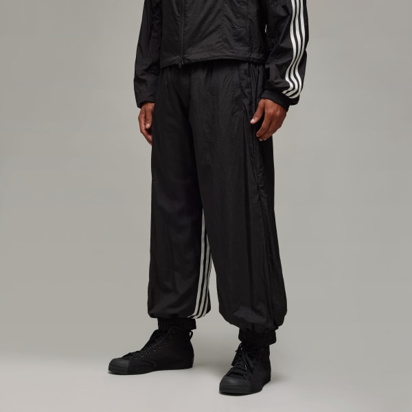 Sort Y-3 3-Stripes Nylon Shell bukser