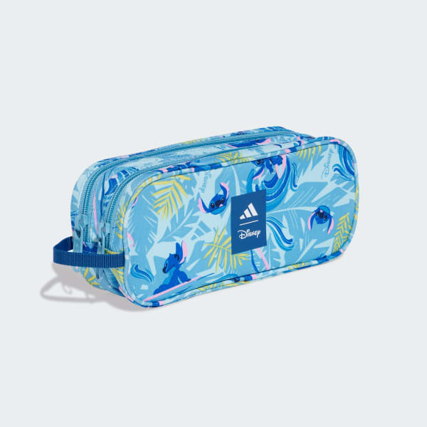 Blue adidas DISNEY LILO & STITCH PENCIL CASE AOP