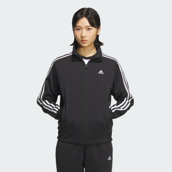 adidas黒 ジョガーパンツ おす サイドストライプ