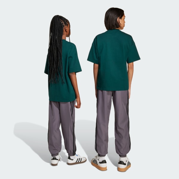 Grey Woven 키즈 트랙 팬츠