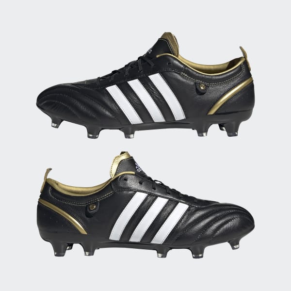 Black adiPure Firm Ground Soccer Cleats LVL77