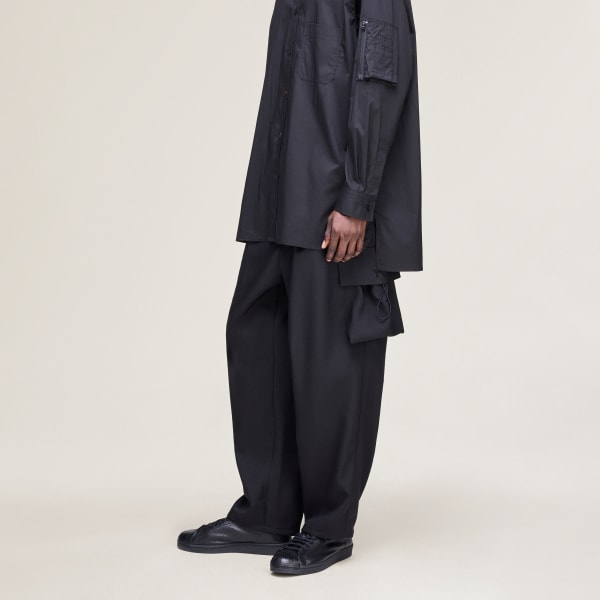 Siyah Y-3 SPORT UNIFORM KARGO PANTOLON