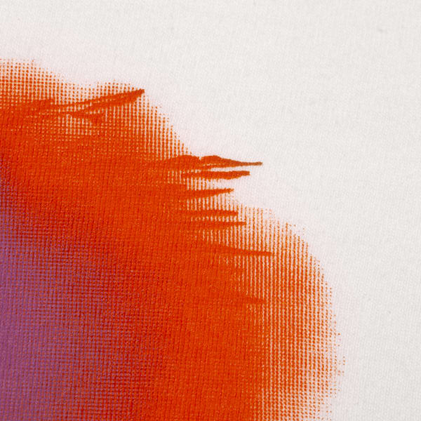 Blanco Polo Graphic Positive Aura Linear