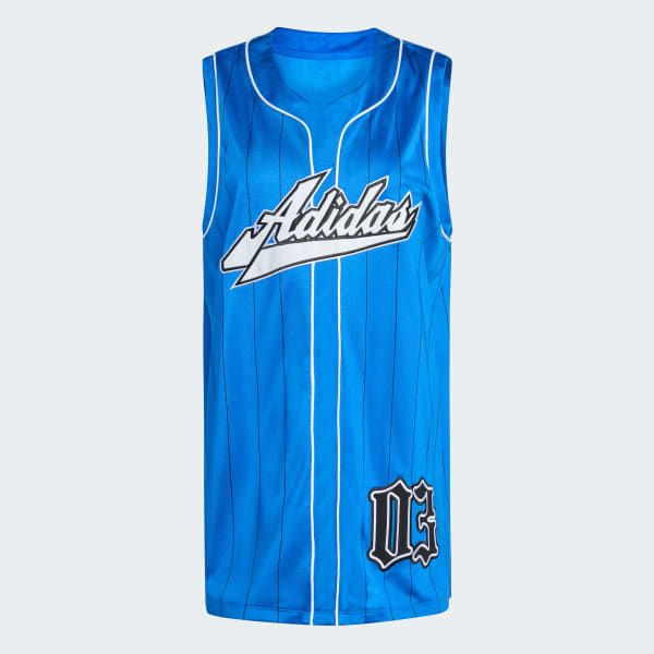 สีน้ำเงิน เดรส adidas Originals BB