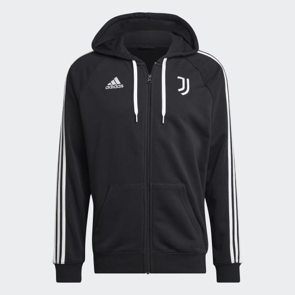 Μαύρο Juventus DNA Full-Zip Hoodie DB625