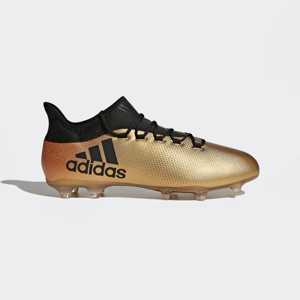 scarpe da calcio dorate