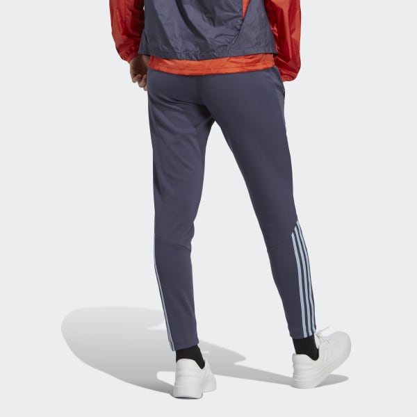 Azul Calça Tiro Slim
