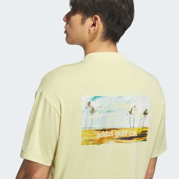 アディダス 【ゴルフ】HEAT. RDY バックグラフィック モックネック半袖