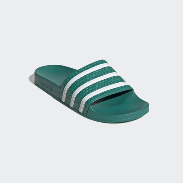 adidas slippers groen