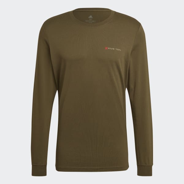 Zielony Five Ten Graphic Long Sleeve Tee 25562