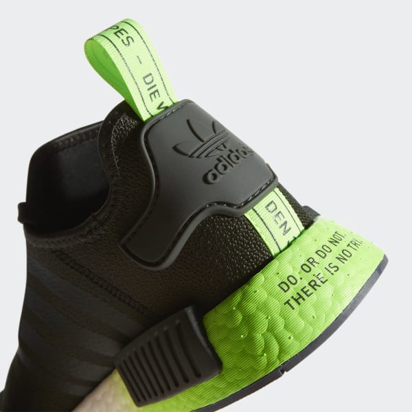 NMD R1 Green and Black unboxing