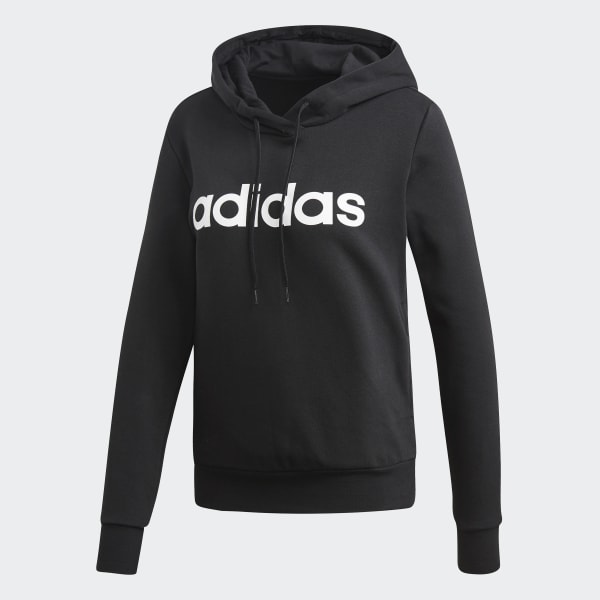 Negro Buzo con capucha Essentials Linear Pullover