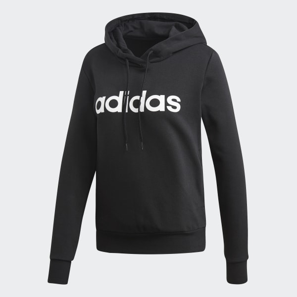 essentials linear pullover hoodie