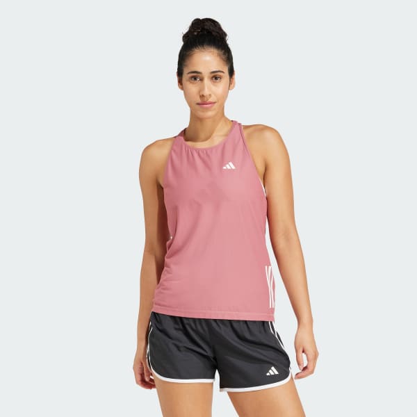 Pink Own The Run Tank Top