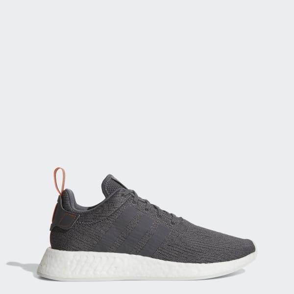 Adidas Originals NMD R2 Grey Five Future Harvest Mens Running Sneakers  BY3014