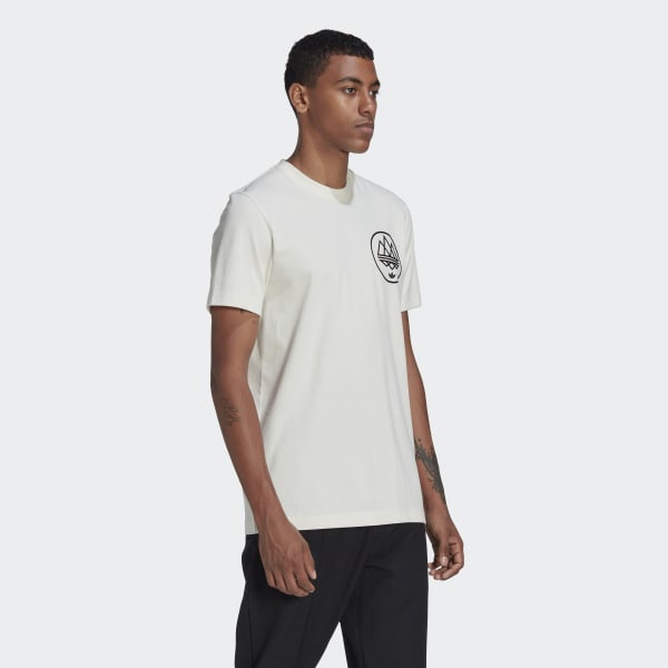Wit Mod Trefoil T-shirt ZG501MTT