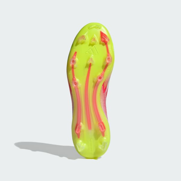 Vit F50 Pro Mid Firm Ground Fotbollsskor