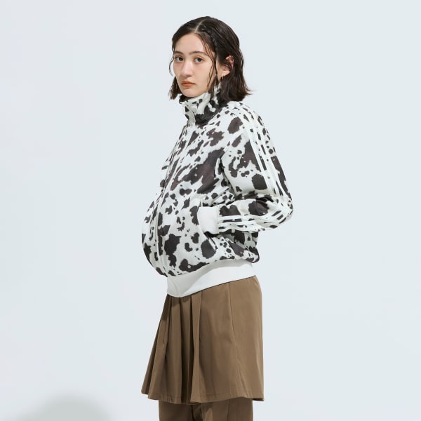 マルチカラー アディダス オリジナルス サテン トラックトップ