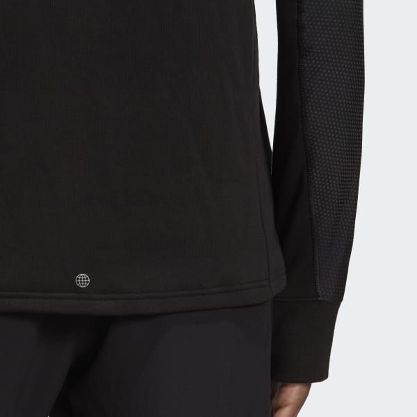 adidas Fast Reflective Crew Sweatshirt - Black | men running | adidas US