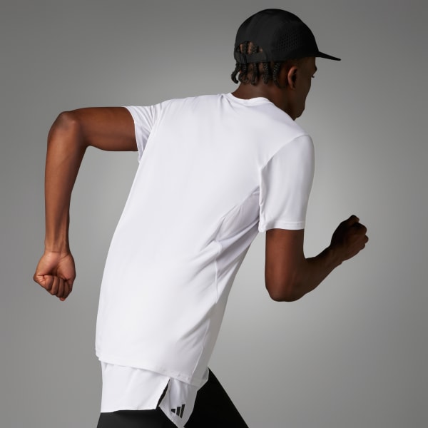 Blanco Playera de Running Adizero Essentials