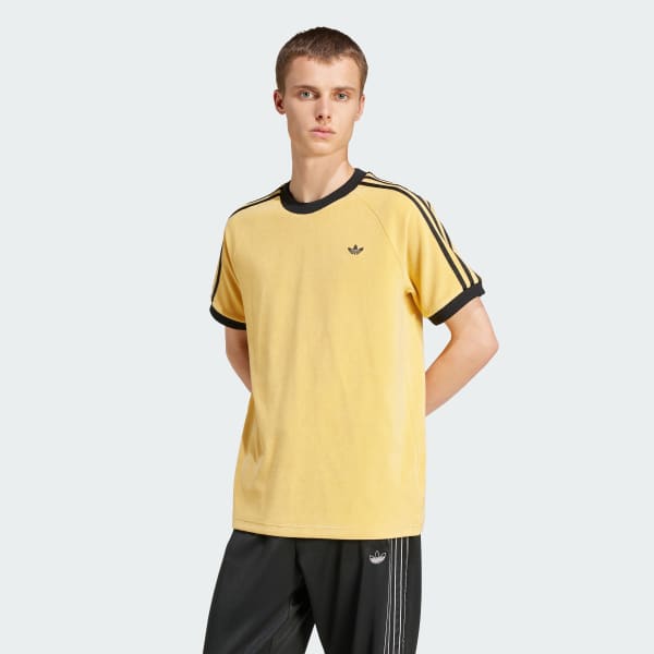 Beige adidas Originals 70s Cali Tee