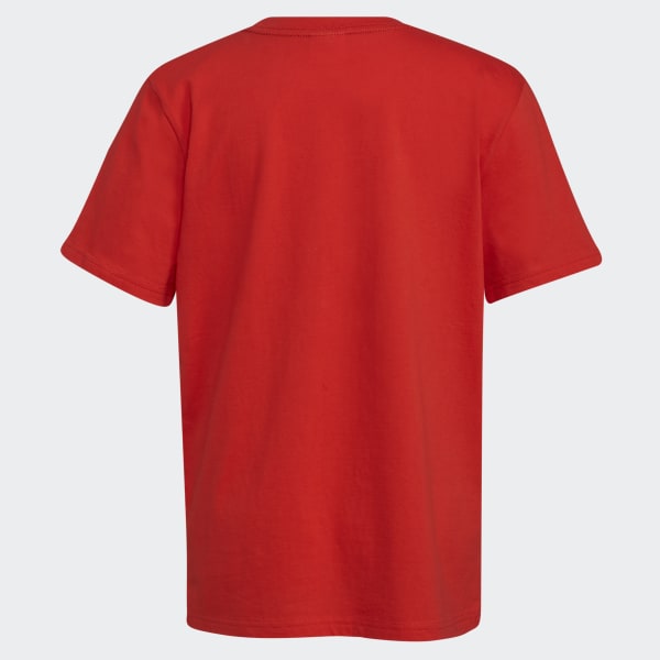 adidas Core Camo Badge of Sport Tee Red Kids Training adidas US