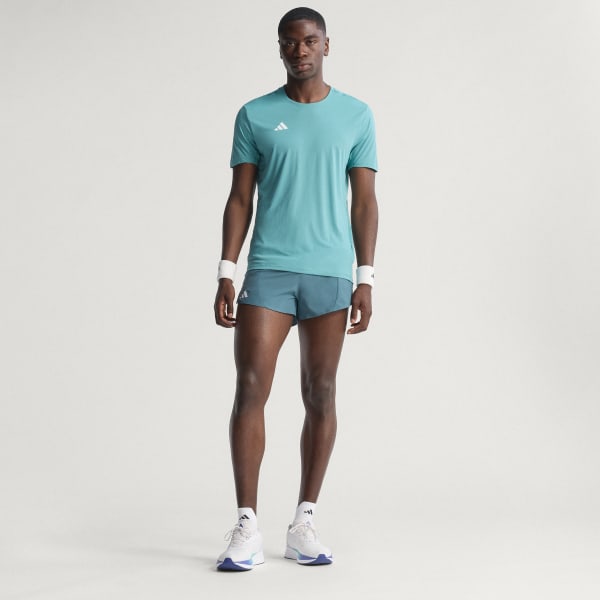 Turquesa Polera de Running Adizero Essentials