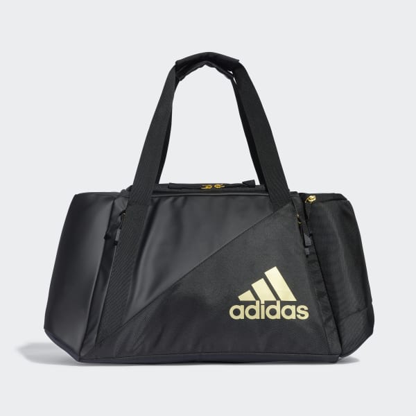 Czerń VS.6 Black/Gold Holdall Bag
