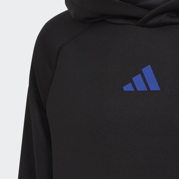 Noir Veste à capuche Train Icons AEROREADY 3-Stripes