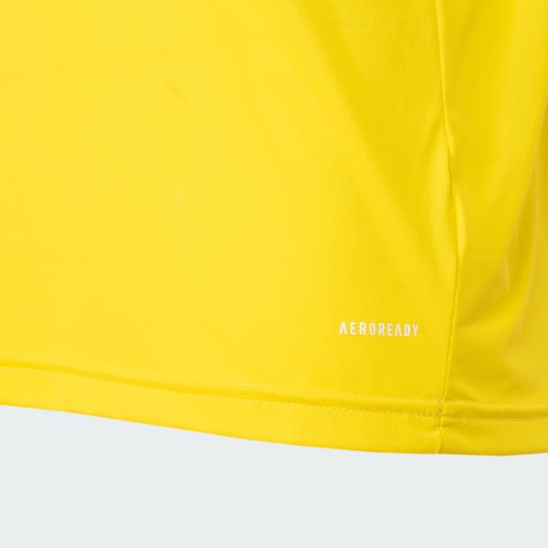 Amarelo Camiseta Own The Run 3 Listras