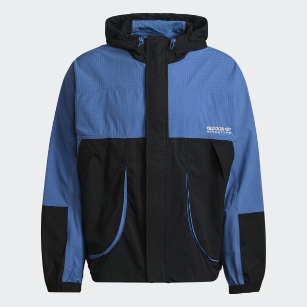 adidas Adventure Traverse Windbreaker - Black | Men's Lifestyle