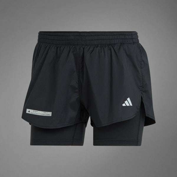W min 2in1 short - shorts with inner tights for women - adidas