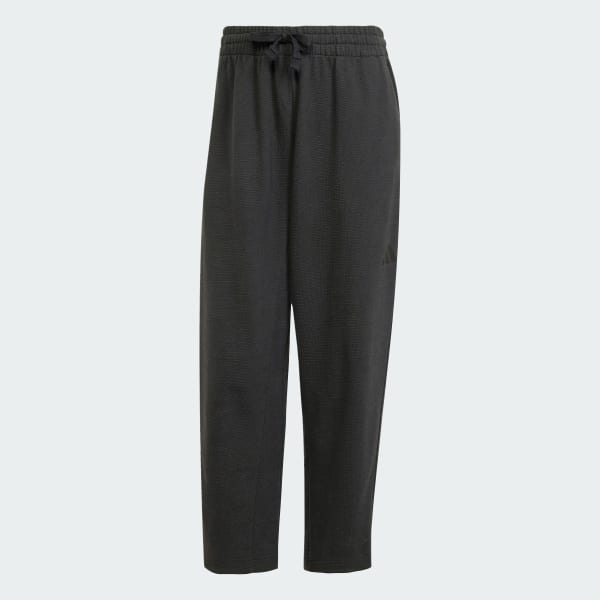 Black ALL SZN Cloud Jersey Barrel Leg Pants