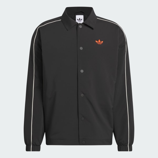 adidas Originals コーチジャケット - ブラック | アディダス ジャパン