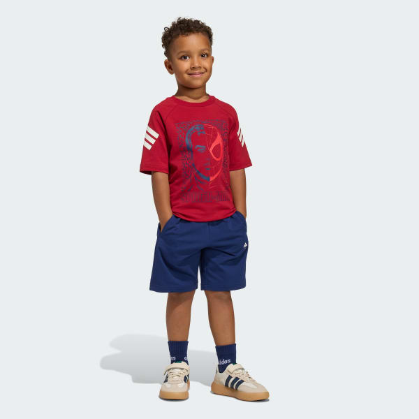 Granate CONJUNTO DE PLAYERA ADIDAS MARVEL SPIDER-MAN