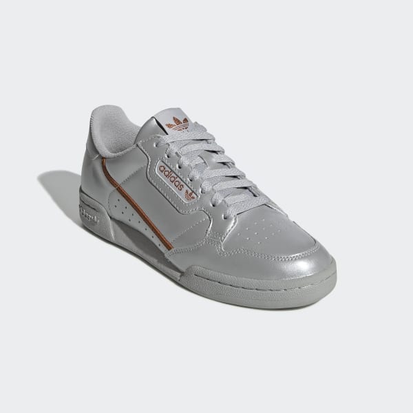 grey adidas continental 80