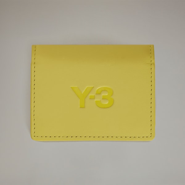 Yellow Y-3 Card Holder