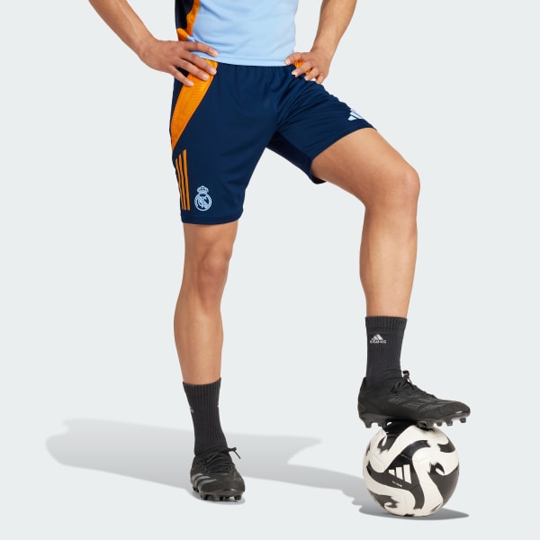 Niebieski Szorty Real Madrid Tiro 24 Competition Training