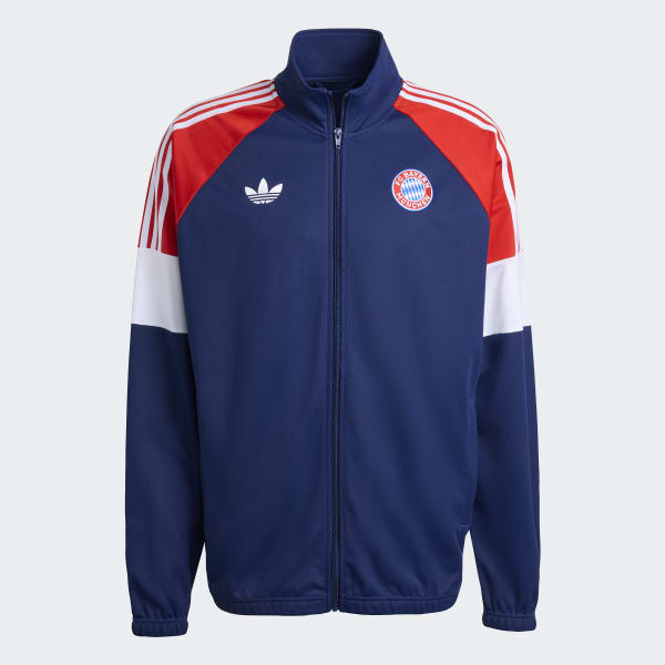 adidas FC Bayern Munich LFSTLR Track Top - Blue | Free Shipping