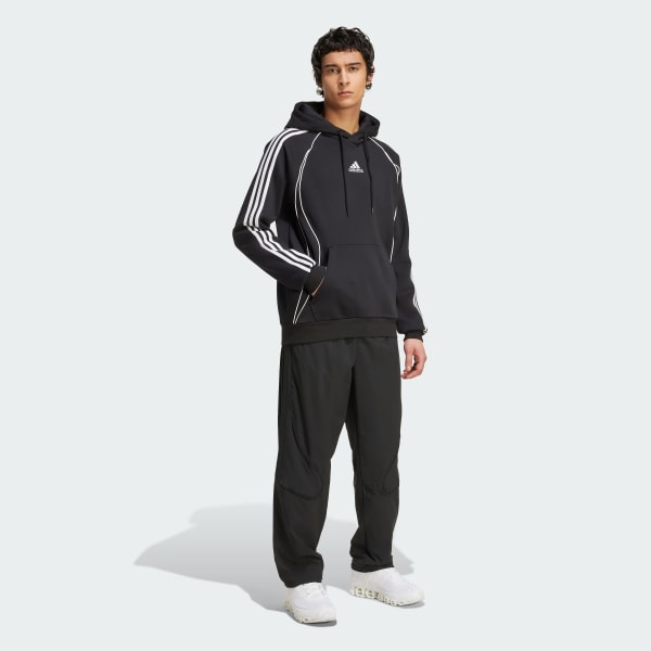 Black Adicolor Teamgeist Cut Line Hoodie